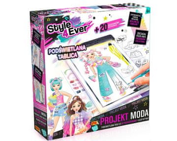 slomart Osvijetljena ploča za dizajniranje - modni projekt