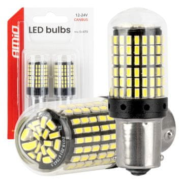 slomart AMiO LED žarulja BA15S P21W CANBUS (12/24V)