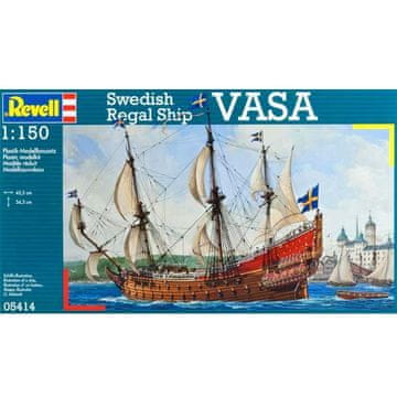 slomart REVELL 05414 Model broda Vasa, plastični komplet, 45.5 cm