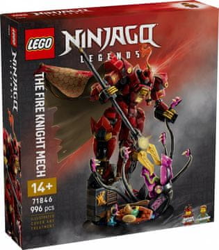 slomart LEGO 71846 Mech ognistego rycerza, komplet za starost 14+