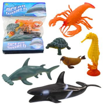 slomart Set figura morskih životinja (6 komada)