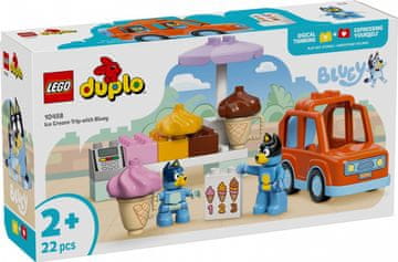 slomart LEGO DUPLO Bluey: Odlazak po sladoled s Bluey (10458)