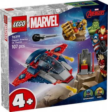 slomart LEGO Marvel Kapetan Amerika protiv Thanosa (76319)