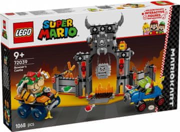 slomart LEGO Super Mario 72039 Mario Kart Bowser's Castle, interaktivni set
