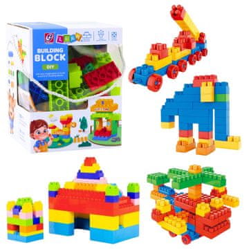 slomart Građevinski blokovi LEAN TOYS - 100 komada