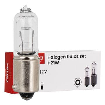 slomart Halogene žarulje AMiO H21W, 12V, 21W, BAY9s, 10 komada