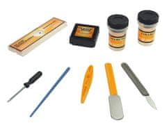 slomart Mikroskop za znanstvenika LEAN TOYS Edukacijski set Žuti 100x 400x 1200x