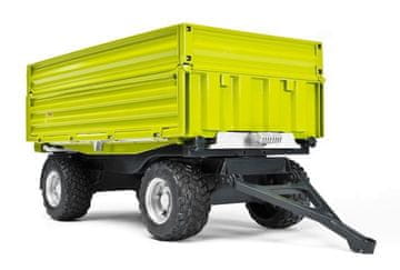 Bruder Bruder 02203 kiper prikolica s podignutim stranicama, 1:16