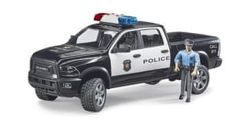 Bruder BRUDER 02505 Policijski terenac Dodge RAM 2500 s figurom, 1:16