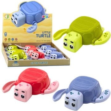 slomart Lean Toys navijajuća plutajuća kornjača za kupanje, mješane boje