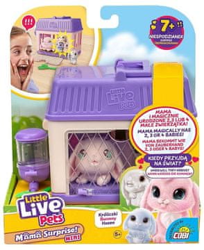 slomart Figurica Little Live Pets - Mama Surprise Mini zec