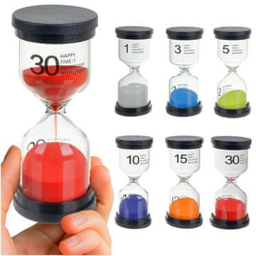 slomart Kreativni set pješčanih satova KRUZZEL 25676 - 6 komada