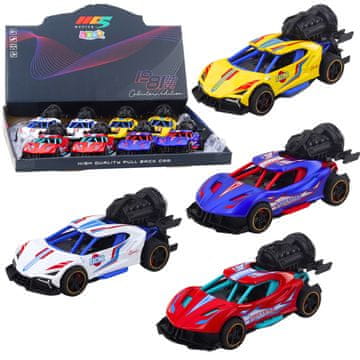 slomart Sportski automobil LEAN TOYS 1:36 s pogonom, svjetlima, zvukovima i efektom dima