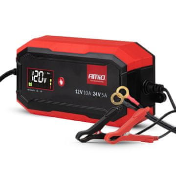 AMIO Digitalni ispravljač AGM GEL STD LFP MAX 10A 12V 24V PRO -04528
