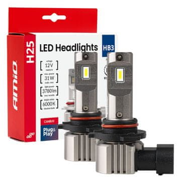 slomart Auto LED žarulja AMiO H25 CANBUS HB3 (9005), 12V, 31W