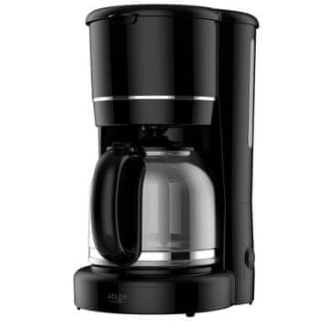 slomart ADLER aparat za kavu AD 4383, crni, 1,5 L, pretočni