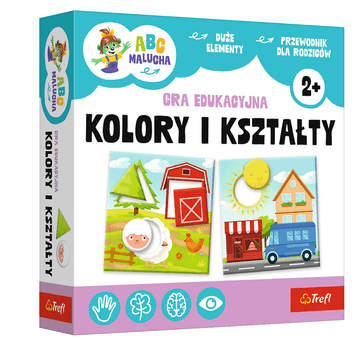 slomart TREFL GRY Edukativna Igra Boje i Oblike ABC Mališana Obitelj Treflika