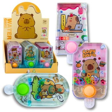slomart LEAN TOYS Vodena igračka s motivom kapibare u obliku sladoleda na štapiću