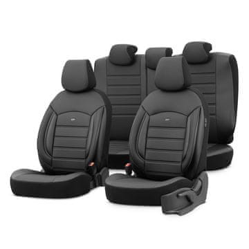 slomart OTOM Inspire 3501 Komplet presvlaka za auto sjedala, crna eko-koža