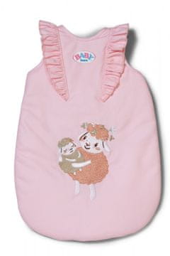 slomart ZAPF Baby born Ružičasti vreća za spavanje za lutku 43 cm