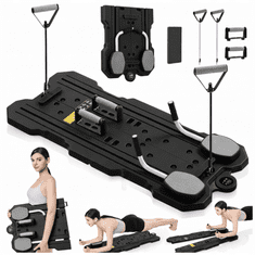 Trizand daska za pilates s LCD brojačem, crna