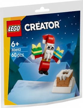 slomart LEGO Creator 30692 Djed Božićnjak i dimnjak sa svjetlosnim efektom