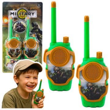 slomart Dječje vojne walkie talkie stanice, do 10m
