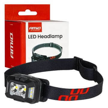 slomart Vrlo svijetla punjiva naglavna svjetiljka 2xXPG + 10 SMD