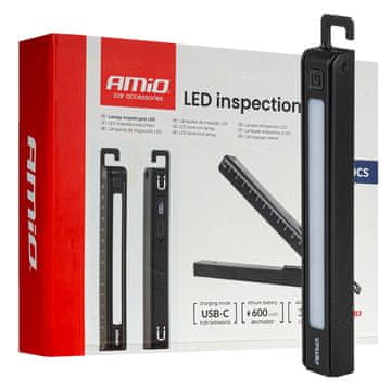 AMIO XTE+SMD 600mAh punjiva inspekcijska lampa set od 10 kom (BATT) -04670