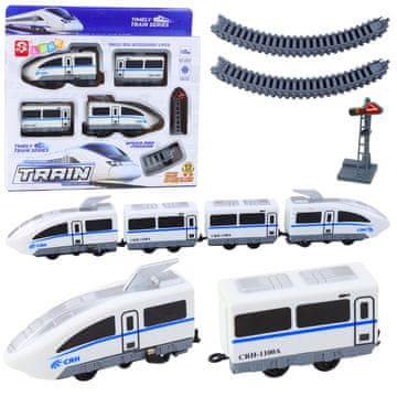 slomart Električni vlak City Express s tračnicama (13 kom)