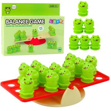 slomart Igra spretnosti LEAN TOYS Balansirajuće žabe