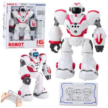 Interaktivni RC robot na daljinsko upravljanje, 16 funkcija, svjetla, zvukovi, ružičasta