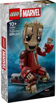 slomart LEGO Super Heroes 76341 Groot u Ravager odijelu, 459 dijelova