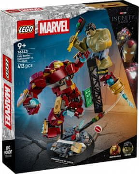 slomart LEGO Super Heroes 76343 Epika: Hulkbuster protiv Hulka, 398 komada