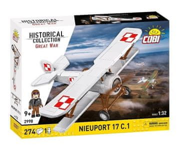 slomart COBI KLOCKI Nieuport 17 C.1 građevinski blokovi, 274 komada