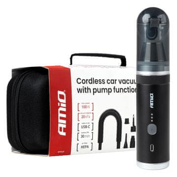 AMIO Bežični usisavač bez četkica s funkcijom pumpanja 100W 20kPa USB-C -04785