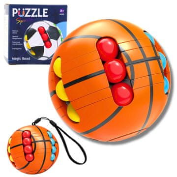 slomart Logična puzzle LEAN TOYS Pile - senzorna lopta