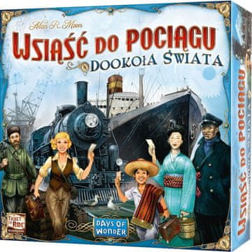 slomart Rebel Uzmi vlak: Oko svijeta, društvena igra