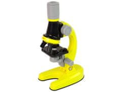 slomart LEAN TOYS Dječji mikroskop Edukativni set Žuti