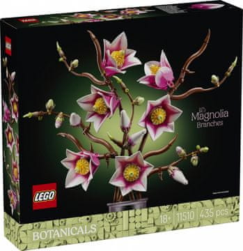 slomart LEGO Botanicals 11510 Grane magnolije, 435 komada