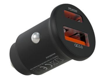 slomart Blow Auto punjač 2x USB-A + USB-C PD 45W (76-035#)