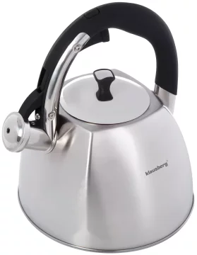 slomart Klasični kuhinjski čajnik Klausberg, inox, 3 l