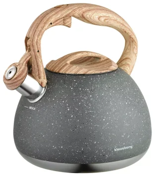 slomart Klausberg Klasični kuhinjski čajnik, 2.8l, mramorirani