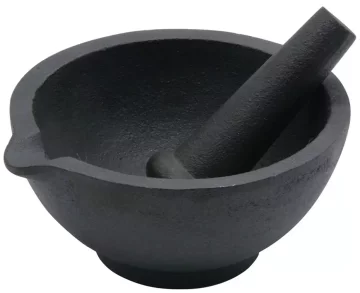 slomart Kinghoff mužar od lijevanog željeza s pestom, Ø13 cm