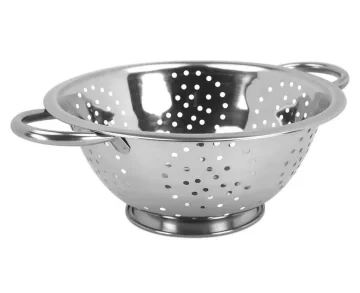 slomart Kinghoff cjedilo/cjedilo od nehrđajućeg čelika, Ø24 cm, visina 10 cm