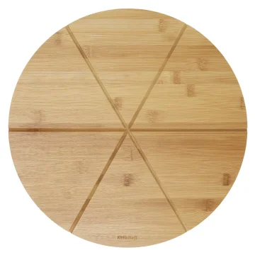 slomart Daska za pizzu, bambus ø 35 cm KING Hoff