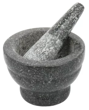 slomart Kinghoff mužar s pestom, kamen, set od 2 komada, ø9,5x7cm