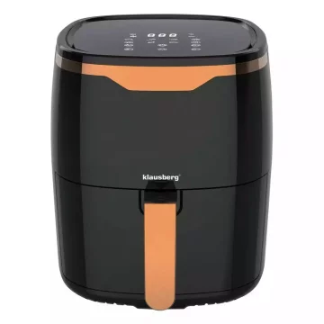 slomart Klausberg KB770 friteza na vrući zrak 4.5L, crno-zlatna