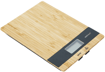 slomart Kuhinjska vaga, bambus, 5kg, KING Hoff