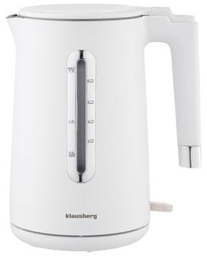 slomart Klausberg kuhalo za vodu KB-7890, bijelo, 1,7l
